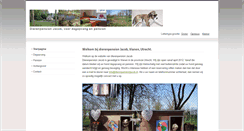 Desktop Screenshot of dierenpensionjacob.nl